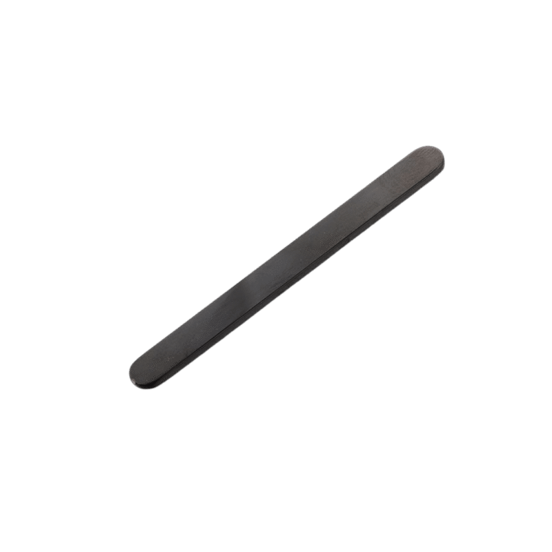 Anillo Banda Fina – Negro — joya personalizable con grabado láser | Kinti Joyería