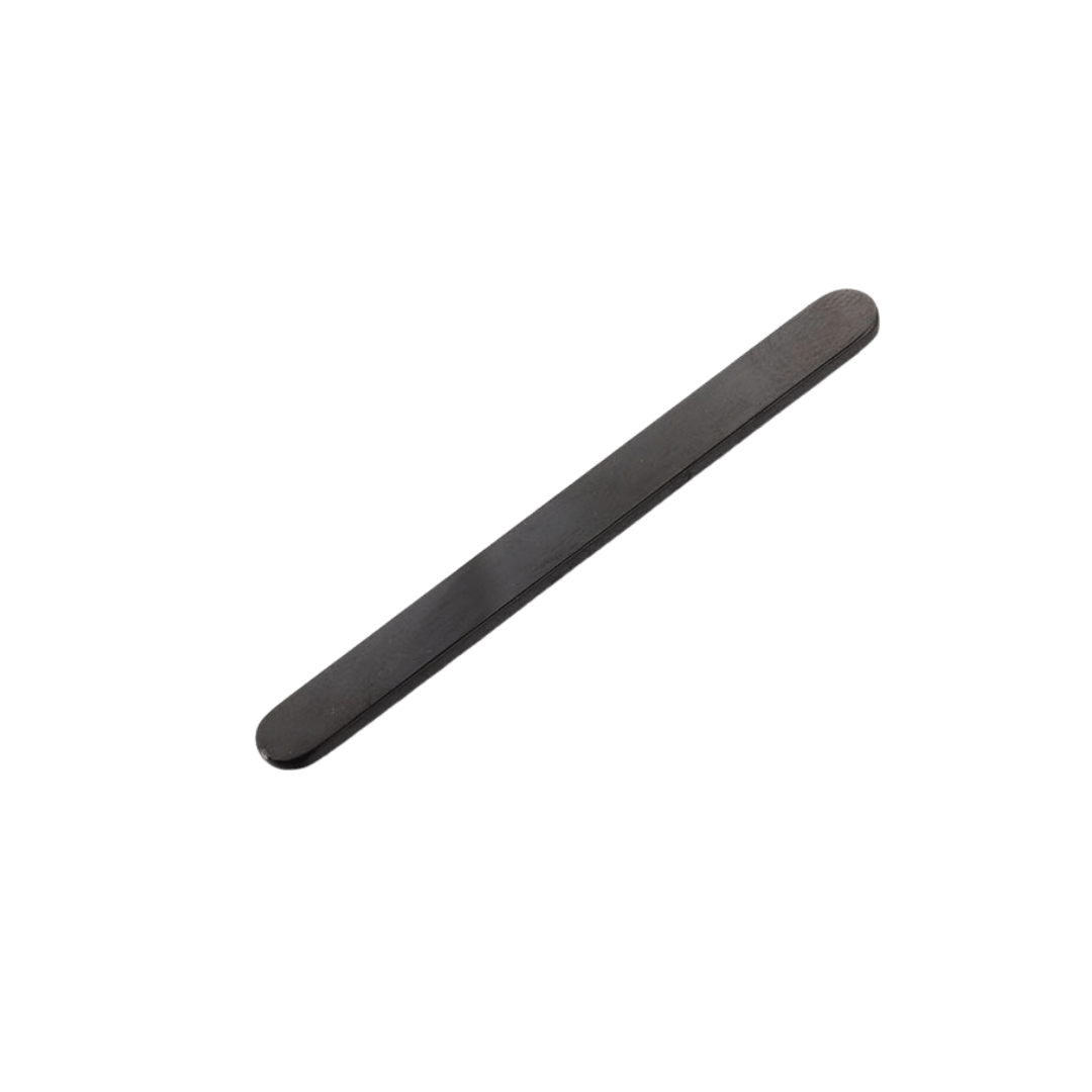 Anillo Banda Fina – Negro — joya personalizable con grabado láser | Kinti Joyería